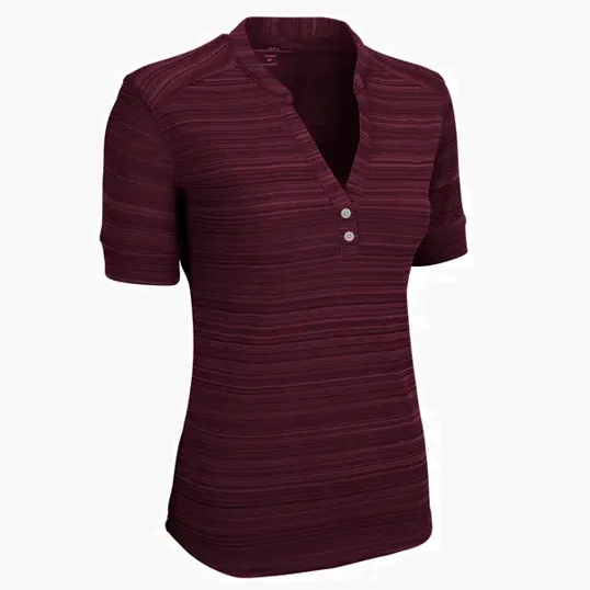 Women's Strata Textured Henley — view 9
