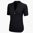 Women's Strata Textured Henley — view 3
