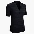 Women's Strata Textured Henley — view 4