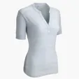 Women's Strata Textured Henley — view 6
