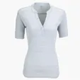 Women's Strata Textured Henley — view 17