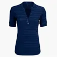 Women's Strata Textured Henley — view 21