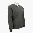 Rugby Polo Long Sleeve 100% Cotton Jersey — view 3