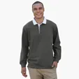 Rugby Polo Long Sleeve 100% Cotton Jersey — view 13