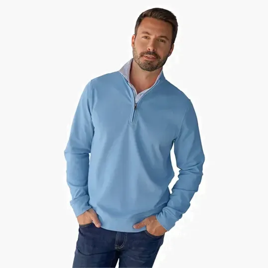 Vantage Luxe 1/4 Zip Pullover — view 8