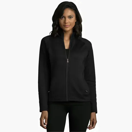 Vantage Women's Brushed Back Micro-Fleece Full-Zip Jacket — view 31