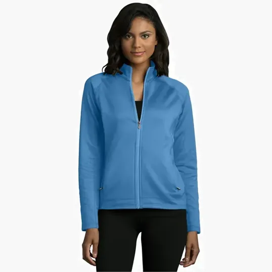 Vantage Women's Brushed Back Micro-Fleece Full-Zip Jacket — view 33