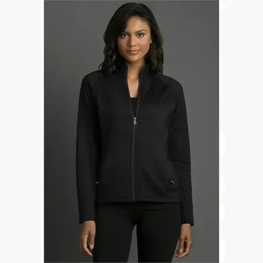 Vantage Women's Brushed Back Micro-Fleece Full-Zip Jacket — view 39