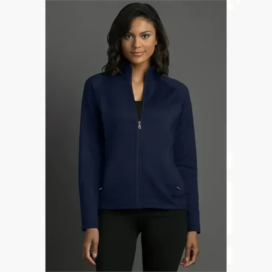 Vantage Women's Brushed Back Micro-Fleece Full-Zip Jacket — view 43