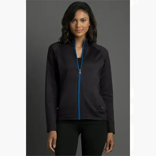 Vantage Women's Brushed Back Micro-Fleece Full-Zip Jacket — view 44
