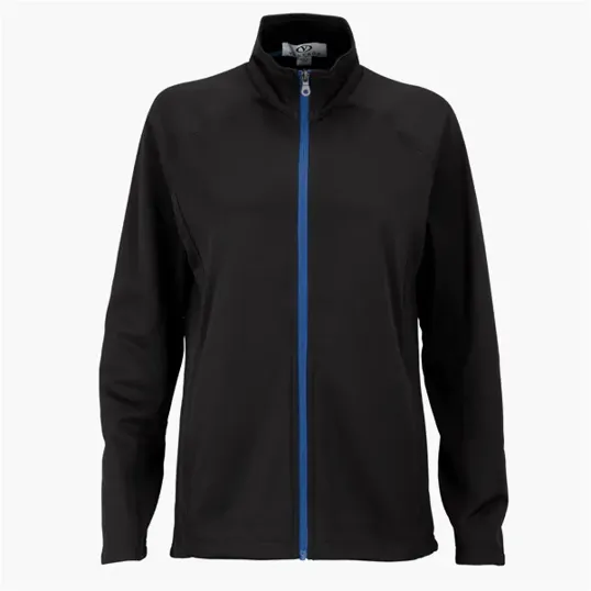 Vantage Women's Brushed Back Micro-Fleece Full-Zip Jacket — view 5