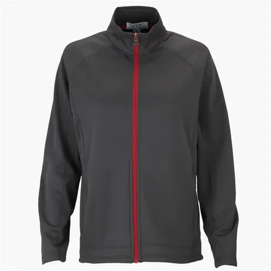 Vantage Women's Brushed Back Micro-Fleece Full-Zip Jacket — view 6