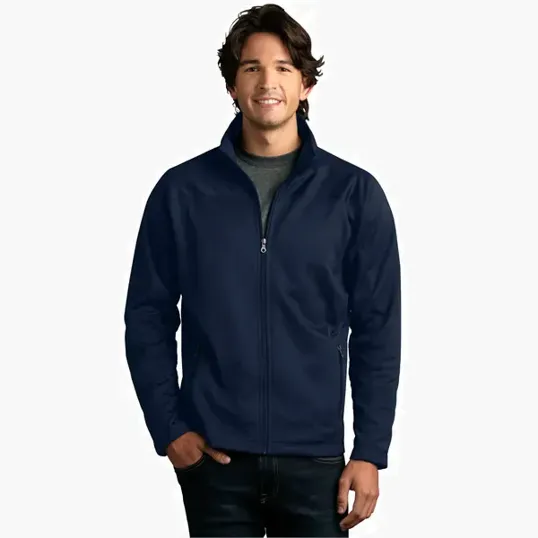 Vantage Brushed Back Micro-Fleece Full-Zip Jacket — view 23