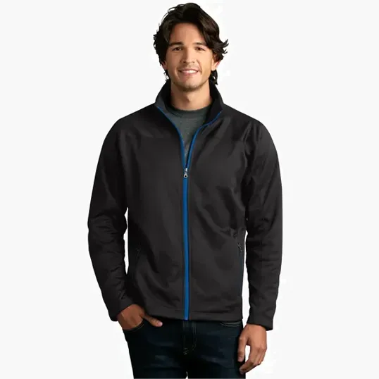 Vantage Brushed Back Micro-Fleece Full-Zip Jacket — view 24