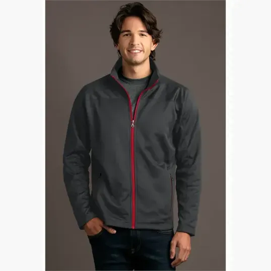 Vantage Brushed Back Micro-Fleece Full-Zip Jacket — view 30