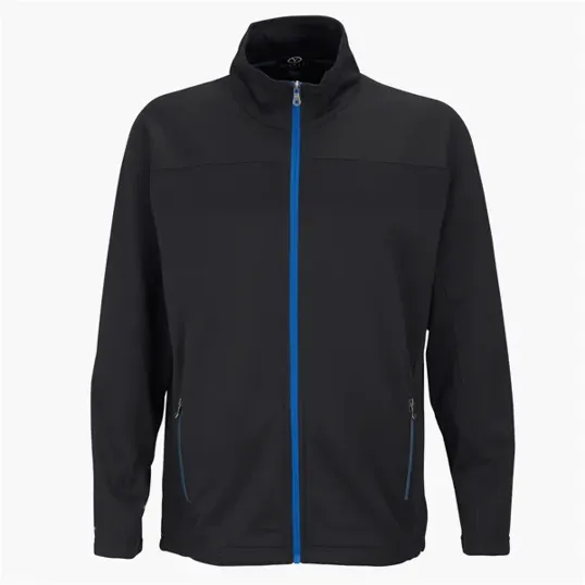 Vantage Brushed Back Micro-Fleece Full-Zip Jacket — view 2