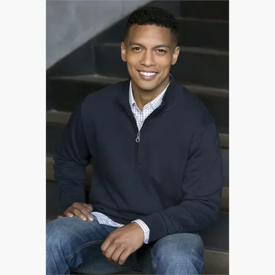 Vantage Premium Cotton 1/4-Zip Fleece Pullover — view 14