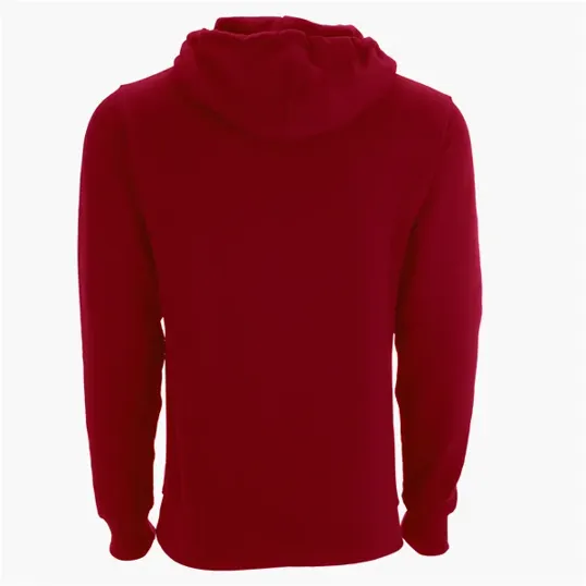 Premium Cotton Blocked Fleece Pullover Hoodie — view 3