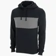 Premium Cotton Blocked Fleece Pullover Hoodie — view 11