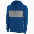 Premium Cotton Blocked Fleece Pullover Hoodie — view 15