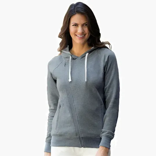 Vantage Women's Fleece Moto Jacket — view 10