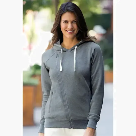 Vantage Women's Fleece Moto Jacket — view 12
