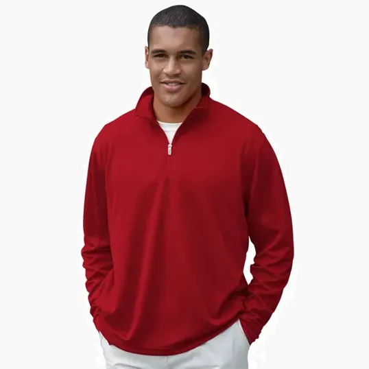 Vansport Mesh 1/4-Zip Tech Pullover — view 49