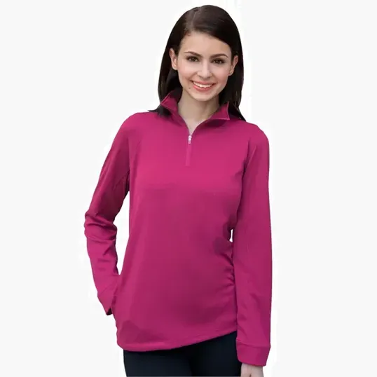 Vansport Women's Mesh 1/4-Zip Tech Pullover — view 34