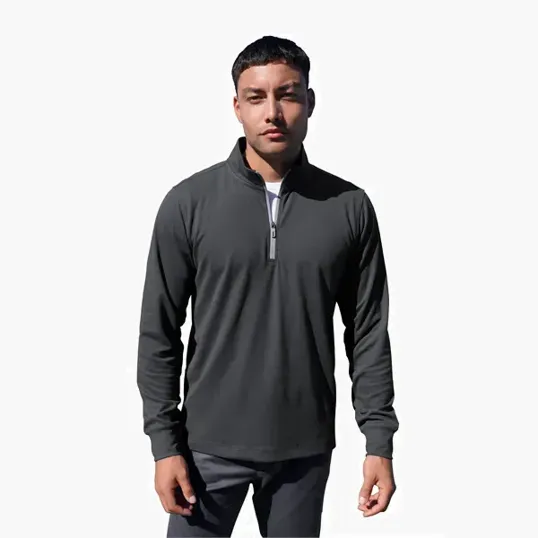 Vantage Grid 1/4 Zip Pullover — view 12