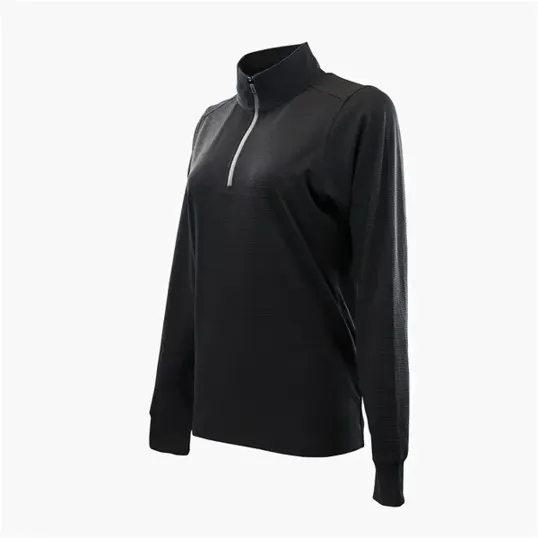 Vantage Women's Grid 1/4 Zip Pullover — view 2