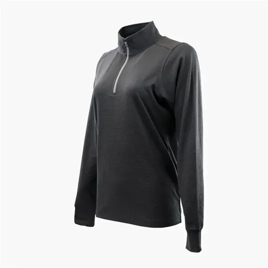 Vantage Women's Grid 1/4 Zip Pullover — view 6