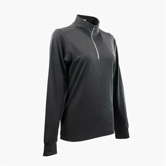Vantage Women's Grid 1/4 Zip Pullover — view 7