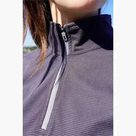 Vantage Women's Grid 1/4 Zip Pullover — view 16