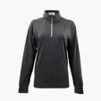 Vantage Women's Grid 1/4 Zip Pullover — view 5