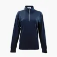 Vantage Women's Grid 1/4 Zip Pullover — view 9