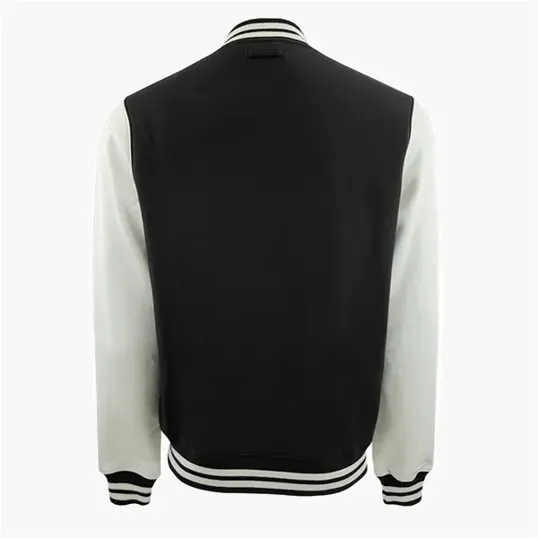 Varsity Award Jacket with Snap-Front Closure — view 4