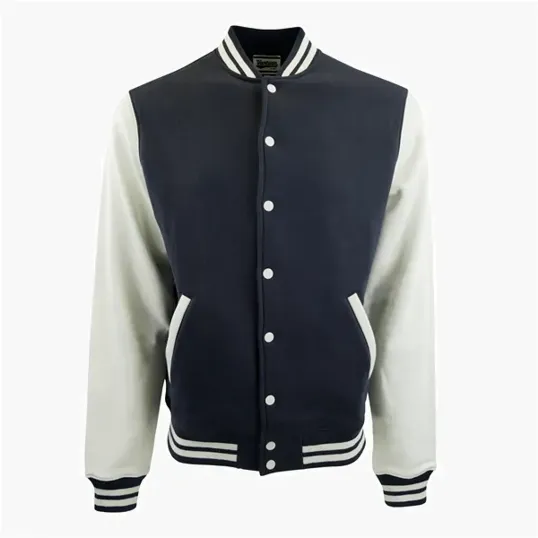Varsity Award Jacket with Snap-Front Closure — view 5