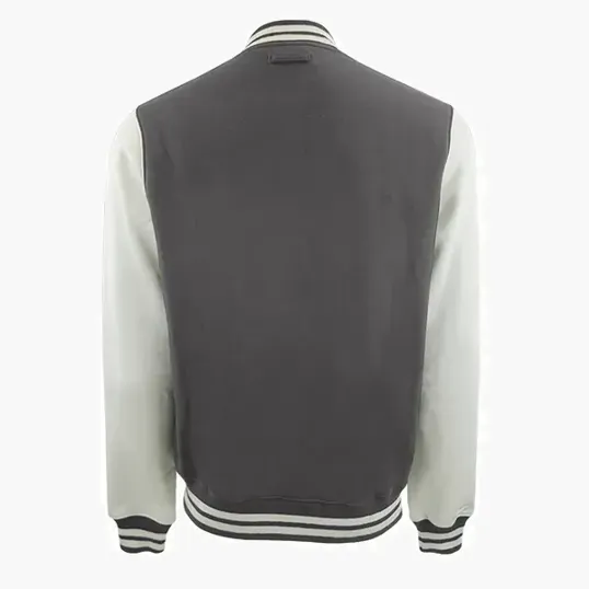 Varsity Award Jacket with Snap-Front Closure — view 12