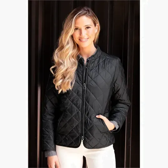 Women's Everett Diamond-Quilted Bomber Jacket — view 16