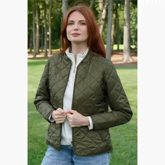 Women's Everett Diamond-Quilted Bomber Jacket — view 18