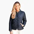 Women's Everett Diamond-Quilted Bomber Jacket — view 15