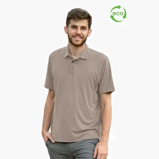 Vansport Planet Polo Recycled Polyester Polo Shirt — view 32