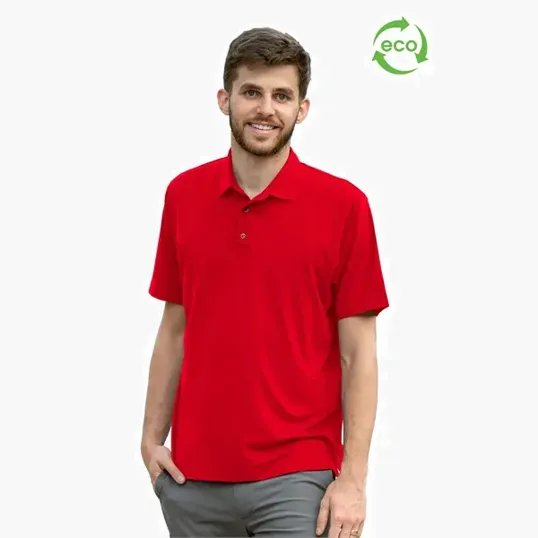 Vansport Planet Polo Recycled Polyester Polo Shirt — view 37