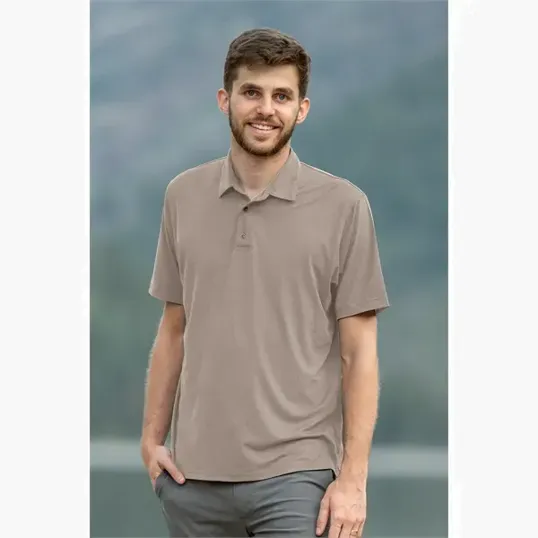 Vansport Planet Polo Recycled Polyester Polo Shirt — view 40