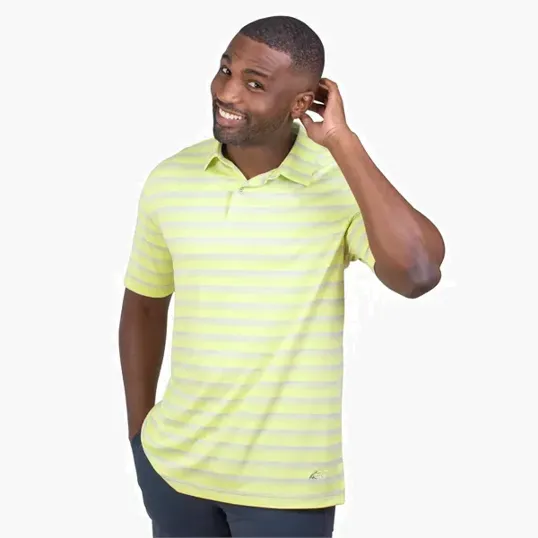 Greg Norman LAB Stripe Polo — view 17
