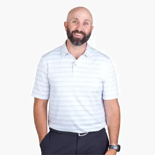 Greg Norman LAB Stripe Polo — view 19