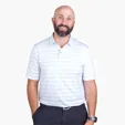 Greg Norman LAB Stripe Polo — view 19