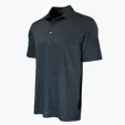 Greg Norman Micro Pique Spinner Print Polo — view 2