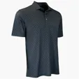 Greg Norman Micro Pique Spinner Print Polo — view 3