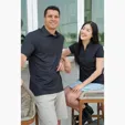 Greg Norman Micro Pique Spinner Print Polo — view 6